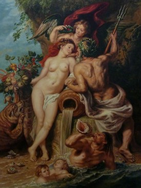 Peter Paul Rubens – “Der Bund von Erde und Wasser” Gemälde